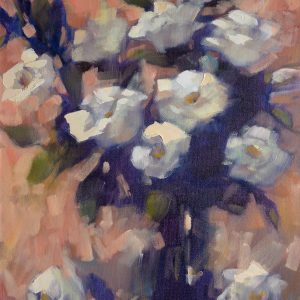Soft White Roses