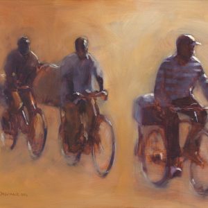 Riders in the Morning Mist