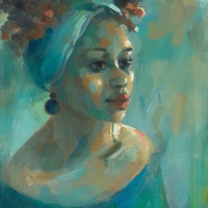 Portrait in Soft Blues