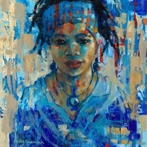 Lady in Blue