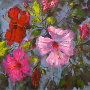 Pink and Red