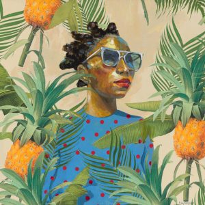 Portrait with Pineapple